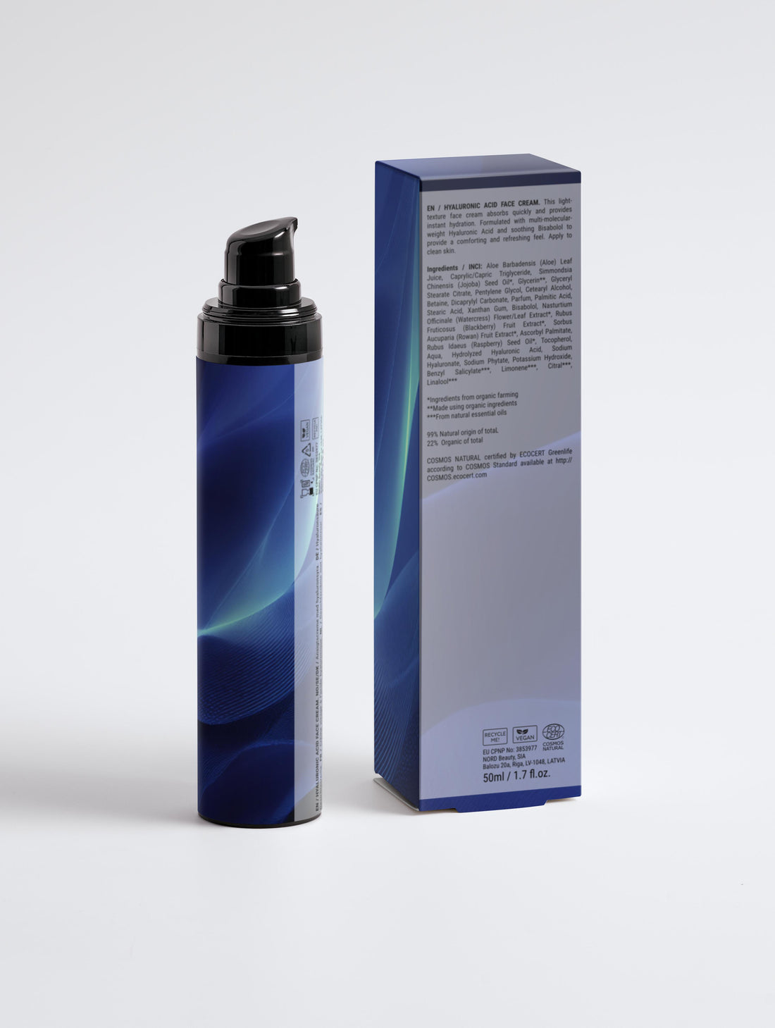 STRENGTH, DISCIPLINE &amp; FOCUS - Hyaluronic Acid Face Cream for Men