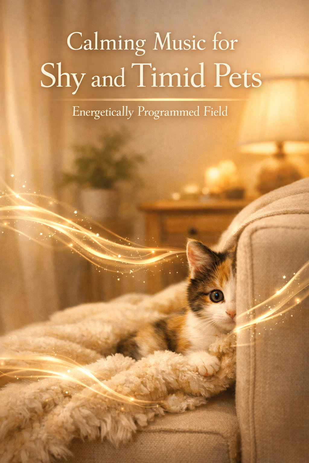 Confidence Support for Shy &amp; Timid Animals by Vega Fields™  (Digital Mandala &amp; Audio)