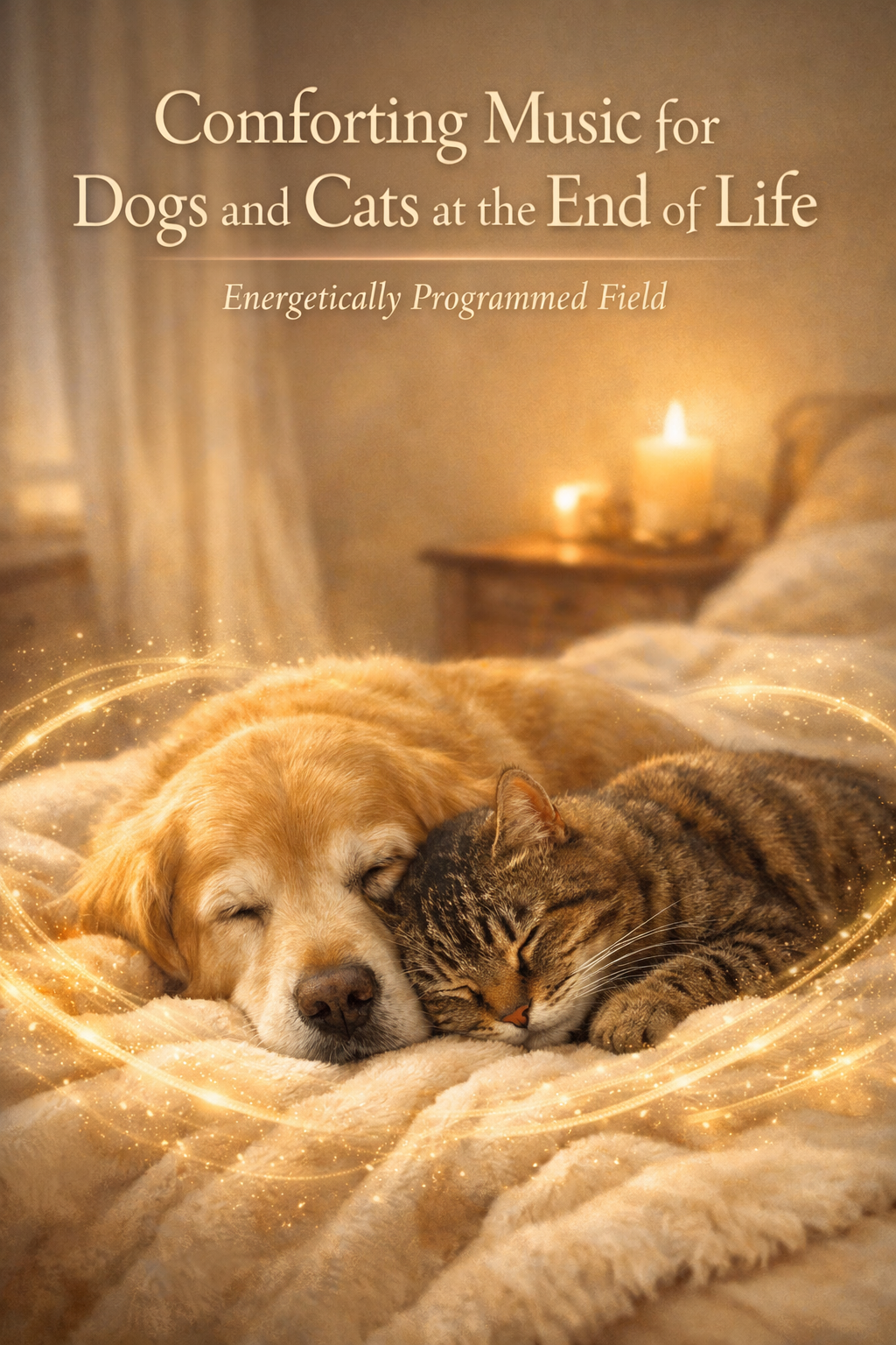 Sacred Transition – Support for Animals Near the End of Life by Vega Fields™ (Digital Mandala &amp; Audio)