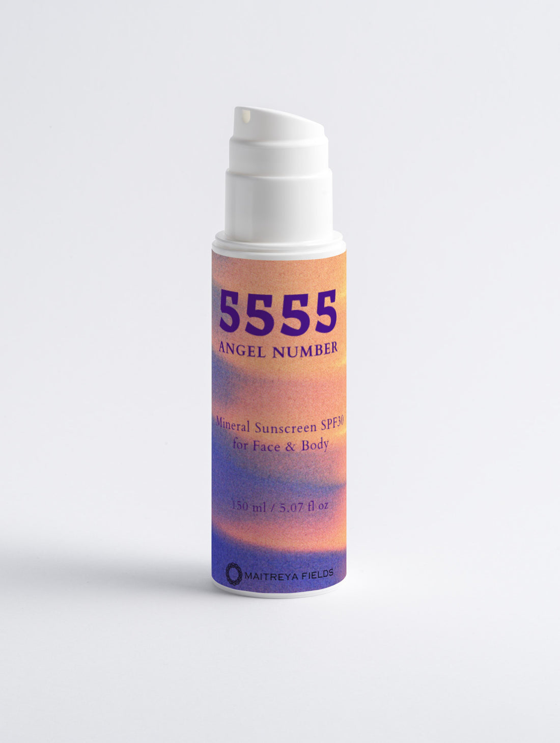 5555 Angel Number - Mineral Sunscreen SPF30 for Face &amp; Body, no tint