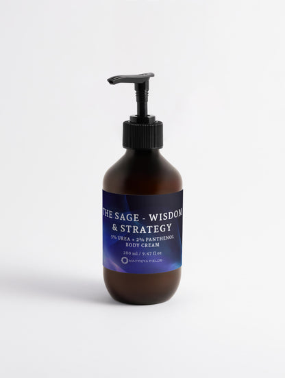 THE SAGE - WISDOM &amp; STRATEGY - 5% Urea + 2% Panthenol Body Cream