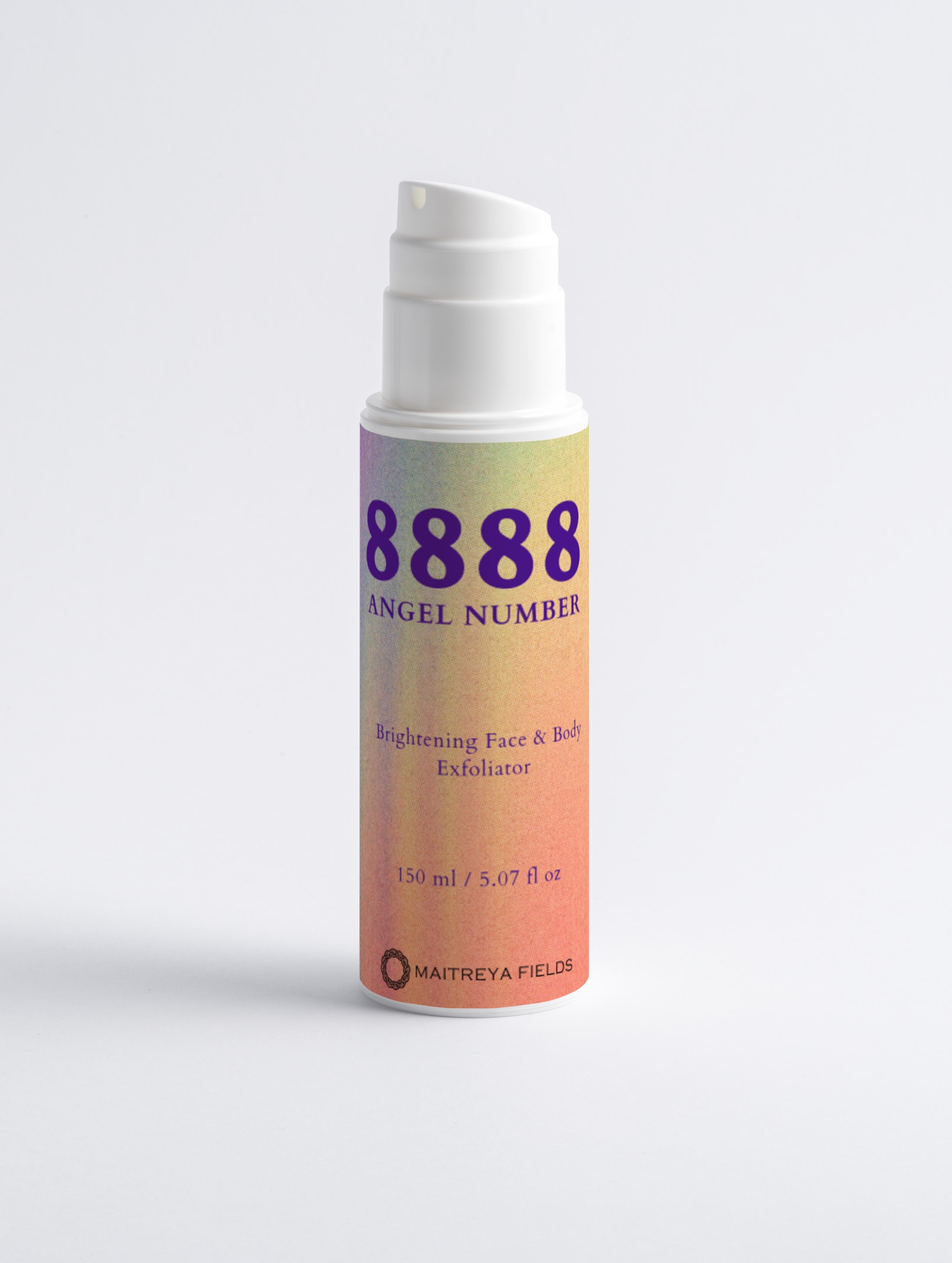 8888 Angel Number - Brightening Face&amp;Body Exfoliator with Kojic Acid