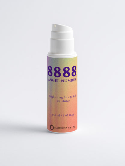8888 Angel Number - Brightening Face&amp;Body Exfoliator with Kojic Acid
