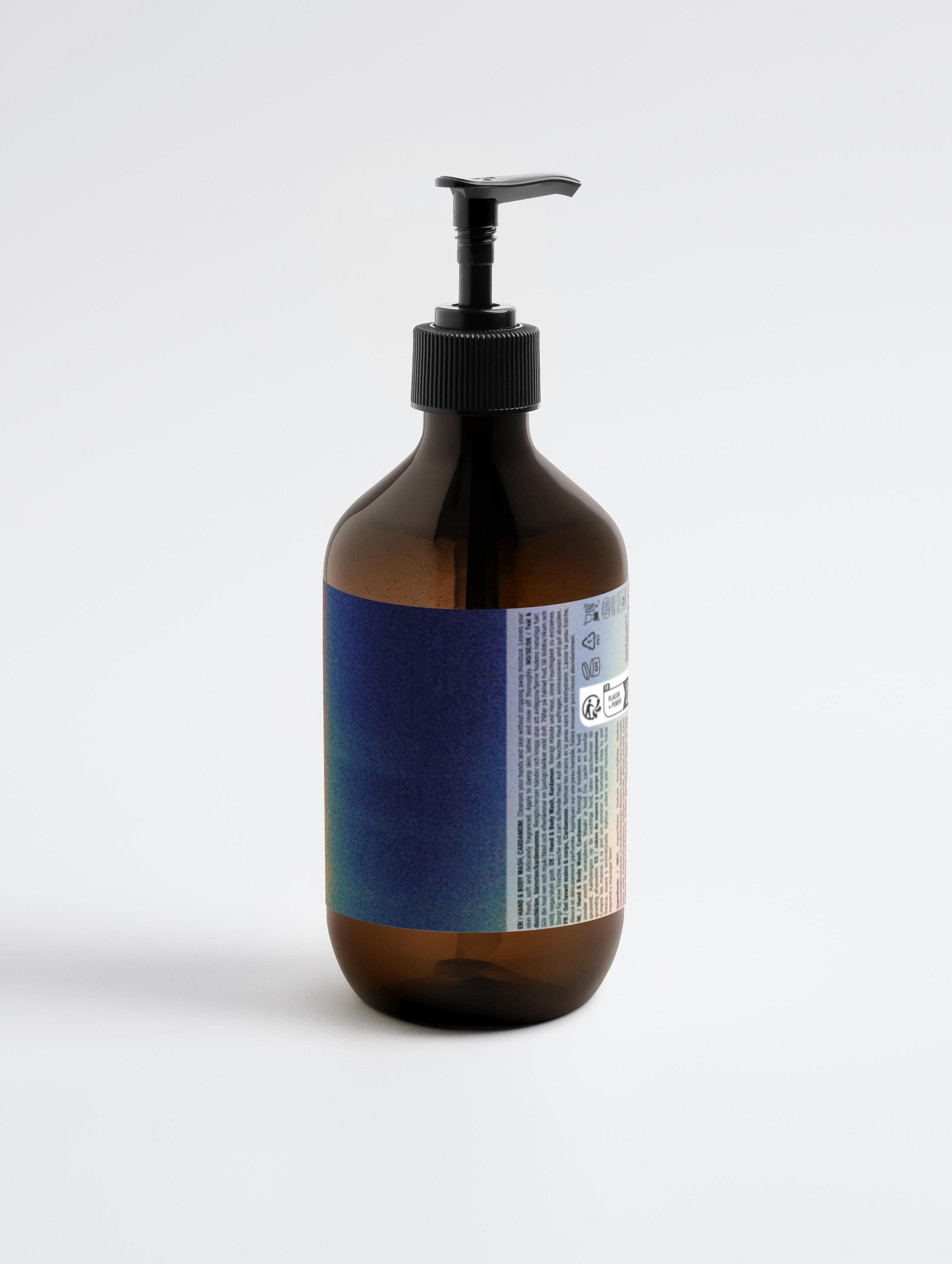 4444 Angel Number - Hand &amp; Body Wash, Ginger &amp; Smoky Cardamom