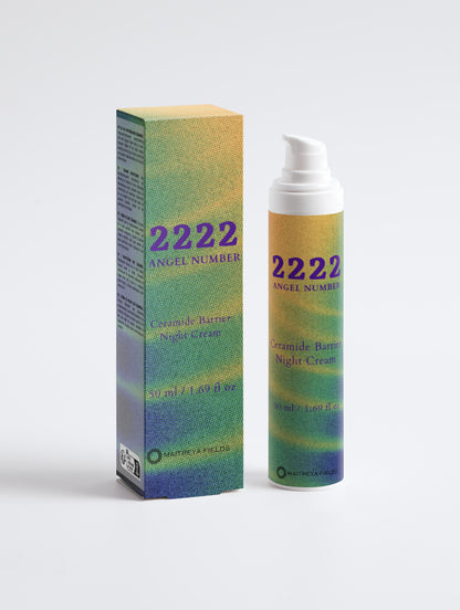 2222 Angel Number - Ceramide Barrier Night Cream