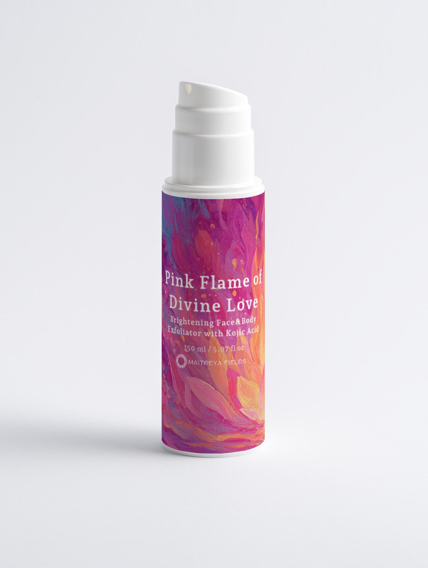Pink Flame of Divine Love - Brightening Face&amp;Body Exfoliator with Kojic Acid