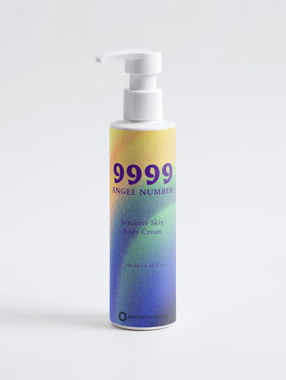 9999 Angel Number - Sensitive Skin Body Cream
