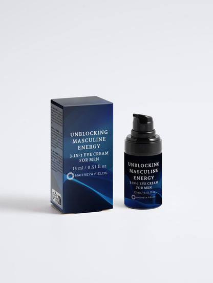 UNBLOCKING MASCULINE ENERGY - 3-in-1 Eye Cream for Men