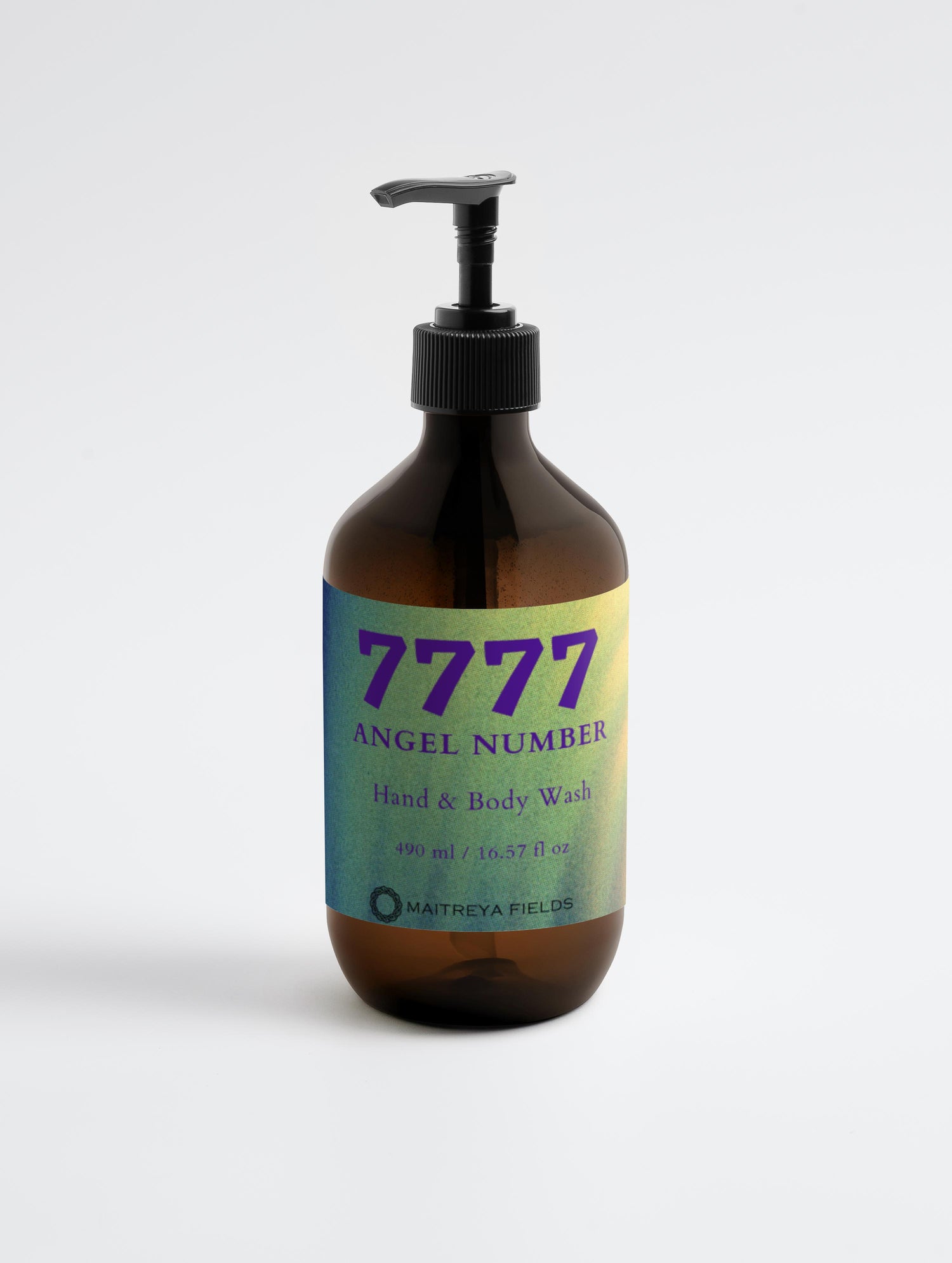 7777 Angel Number - Hand &amp; Body Wash, Ginger &amp; Smoky Cardamom