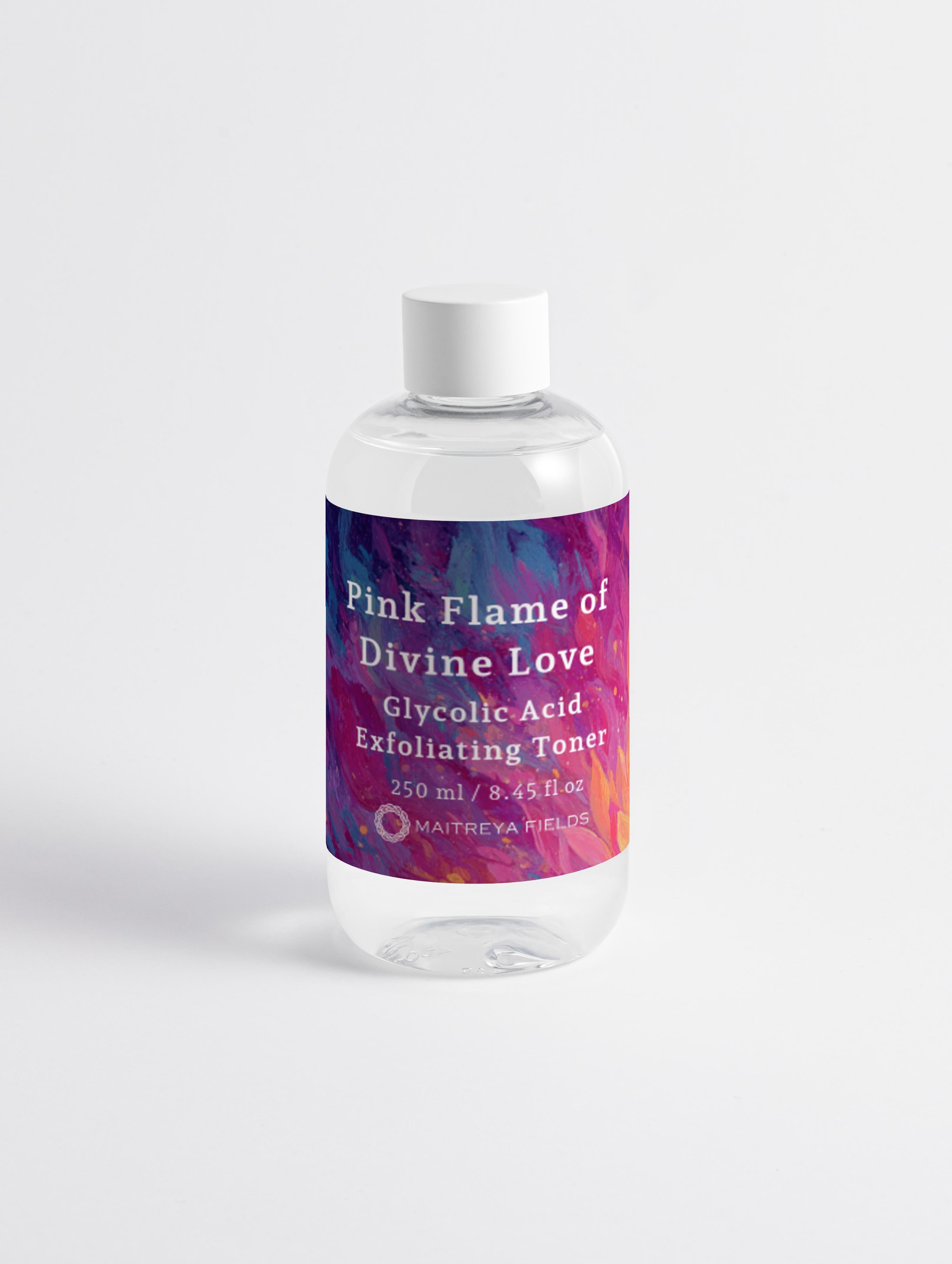 Pink Flame of Divine Love - Glycolic Acid Exfoliating Toner