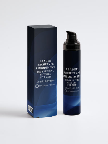 LEADER ARCHETYPE EMBODIMENT - Oil-Free Zinc Face Gel for Men