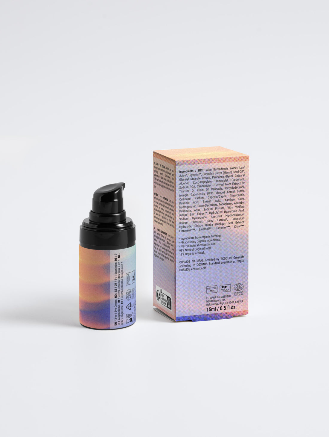 5555 Angel Number - 3-in-1 Eye Cream for Men