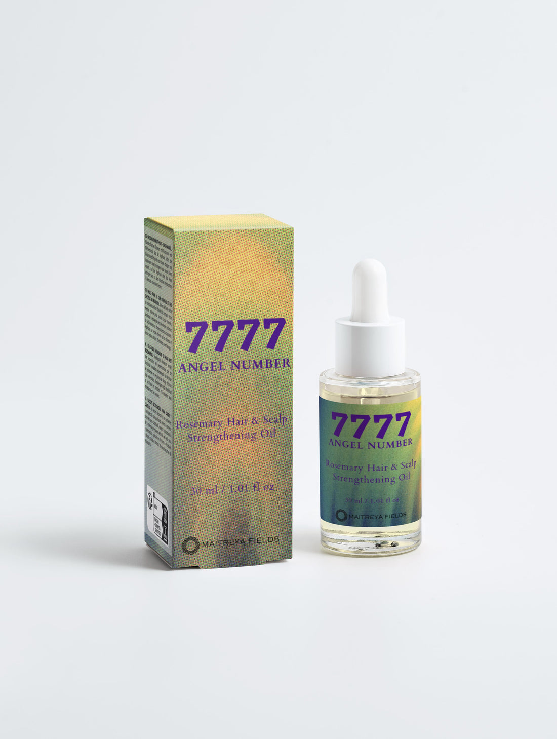 7777 Angel Number - Rosemary Hair &amp; Scalp Strengthening Oil