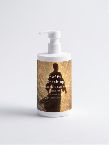 Fear of Public Speaking - Sensitive Skin Face &amp; Body Cleanser