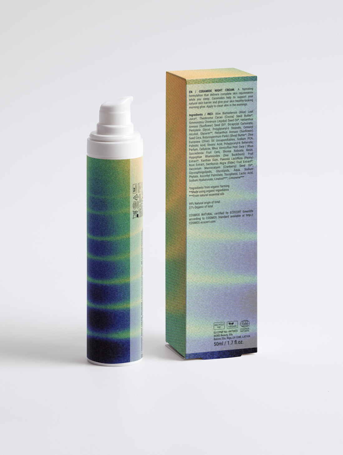 2222 Angel Number - Ceramide Barrier Night Cream