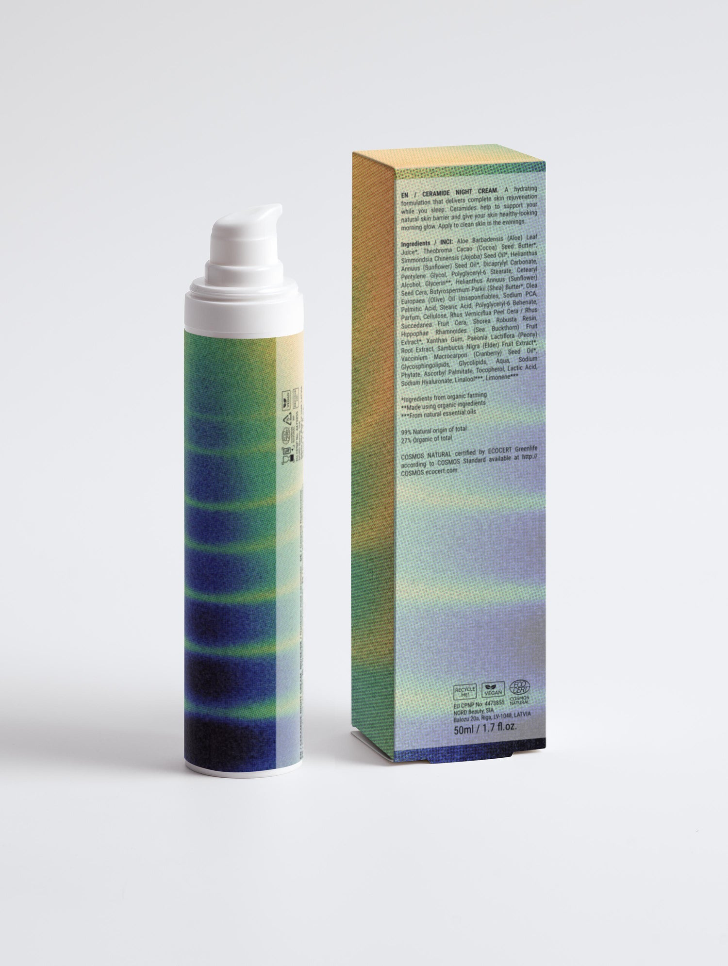 2222 Angel Number - Ceramide Barrier Night Cream