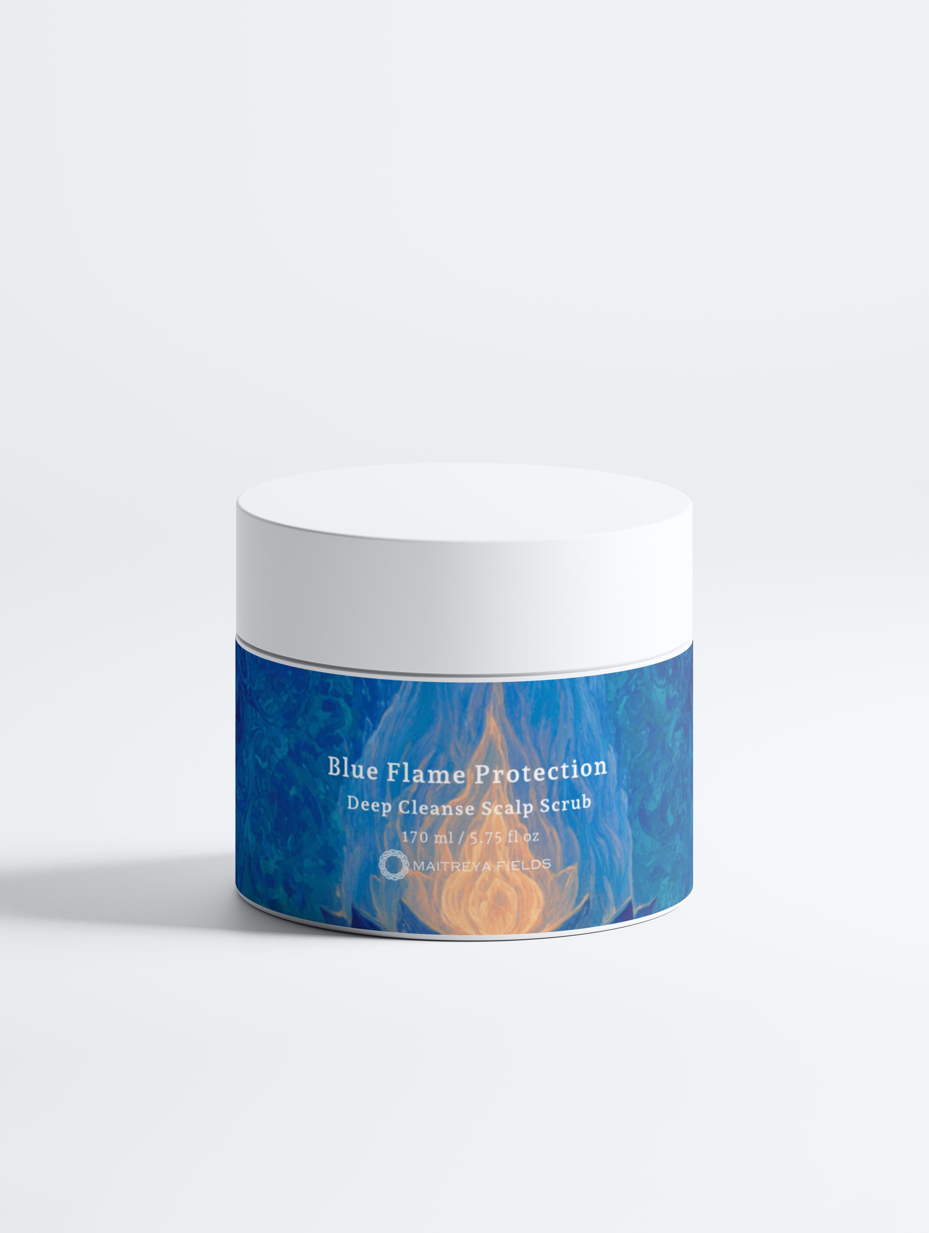Blue Flame Protection - Deep Cleanse Scalp Scrub, Rosemary &amp; Mint