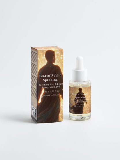 Fear of Public Speaking - Rosemary Hair &amp; Scalp Strengthening Oil