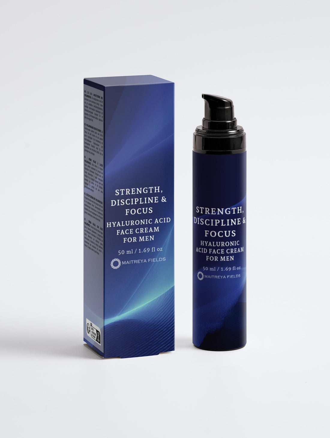 STRENGTH, DISCIPLINE &amp; FOCUS - Hyaluronic Acid Face Cream for Men