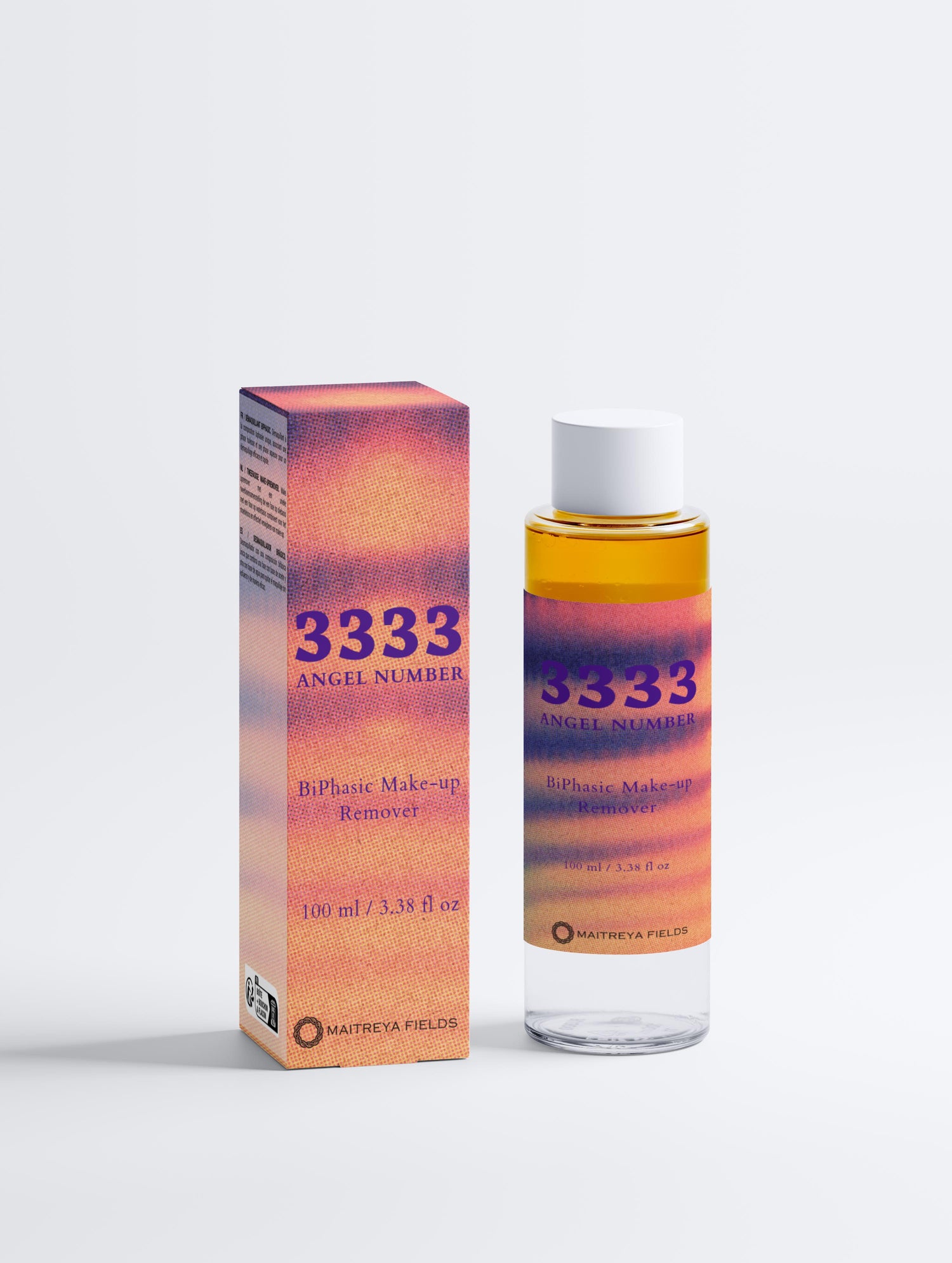 3333 Angel Number - BiPhasic Make-up Remover, Fragrance Free