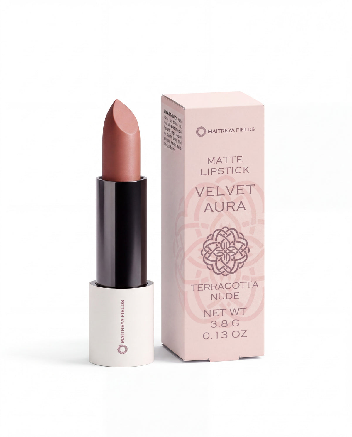 Velvet Aura - Matte Lipstick, Terracotta Nude - product