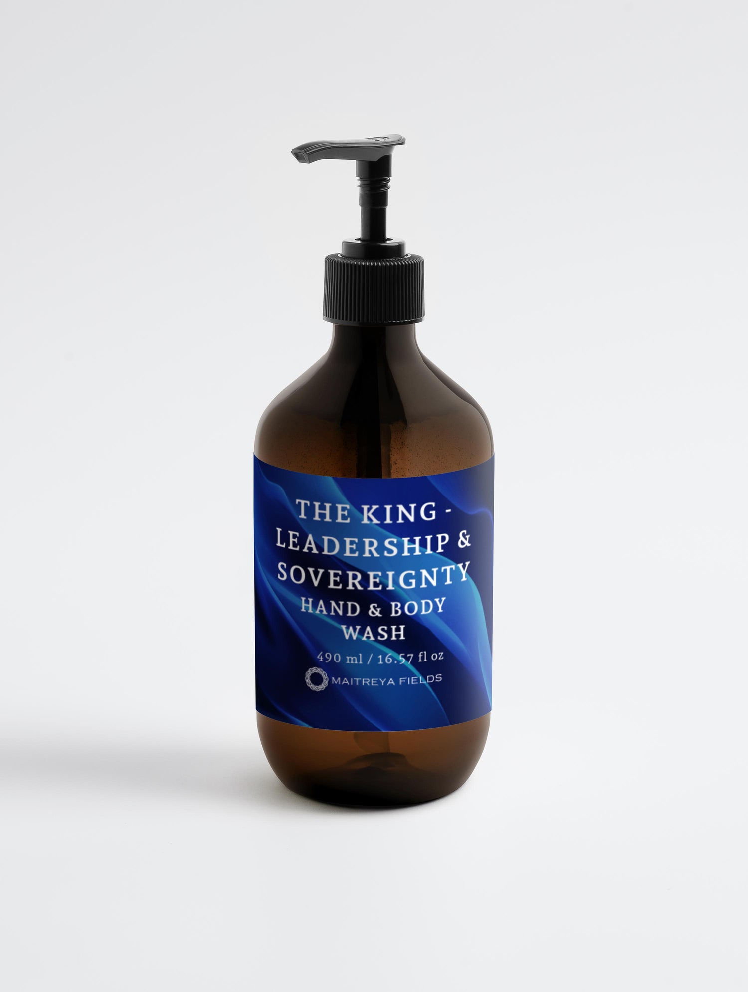 THE KING - LEADERSHIP &amp; SOVEREIGNTY - Hand &amp; Body Wash, Patchouli &amp; Amber Vanilla