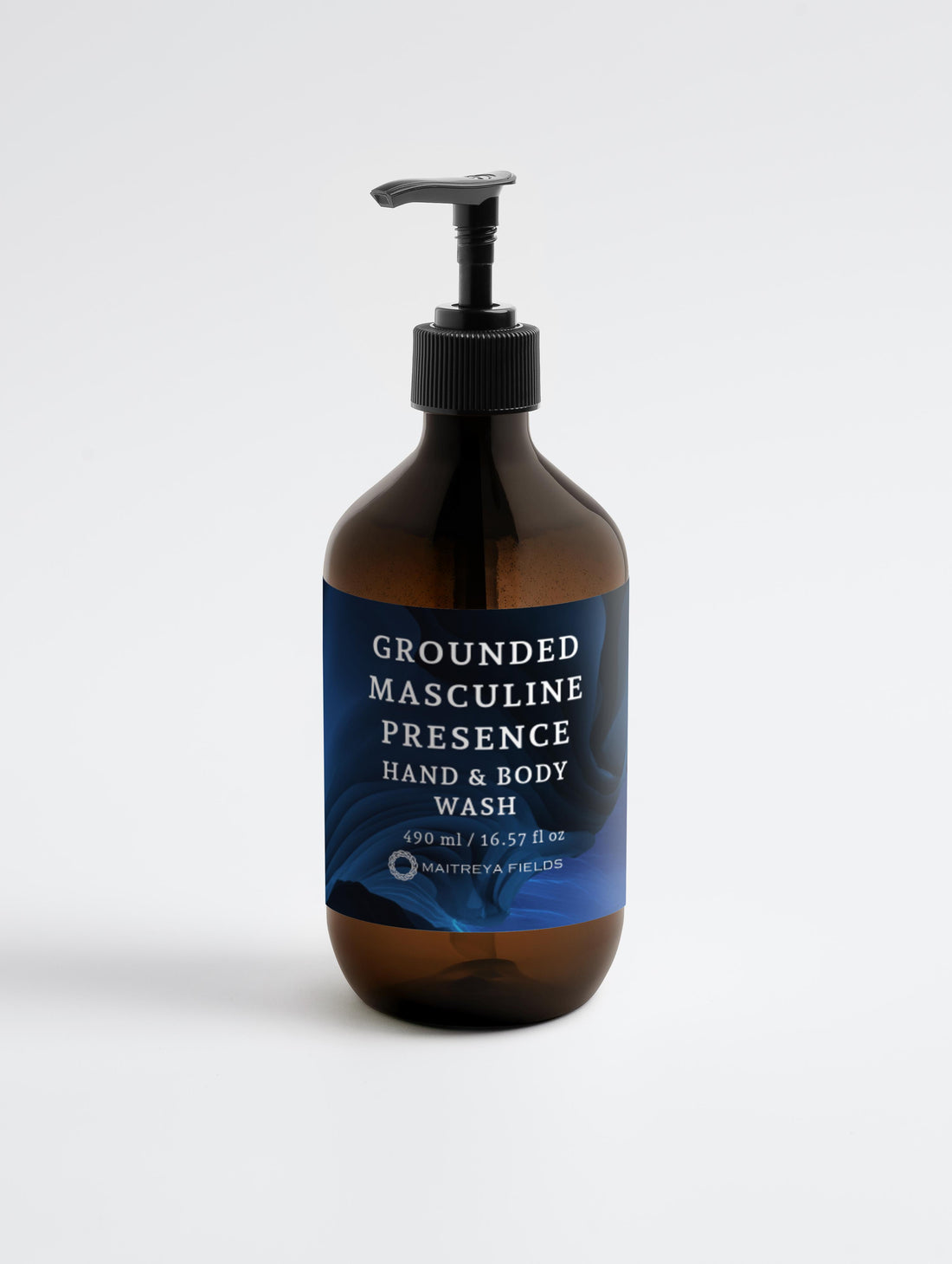 GROUNDED MASCULINE PRESENCE - Hand &amp; Body Wash, Patchouli &amp; Amber Vanilla