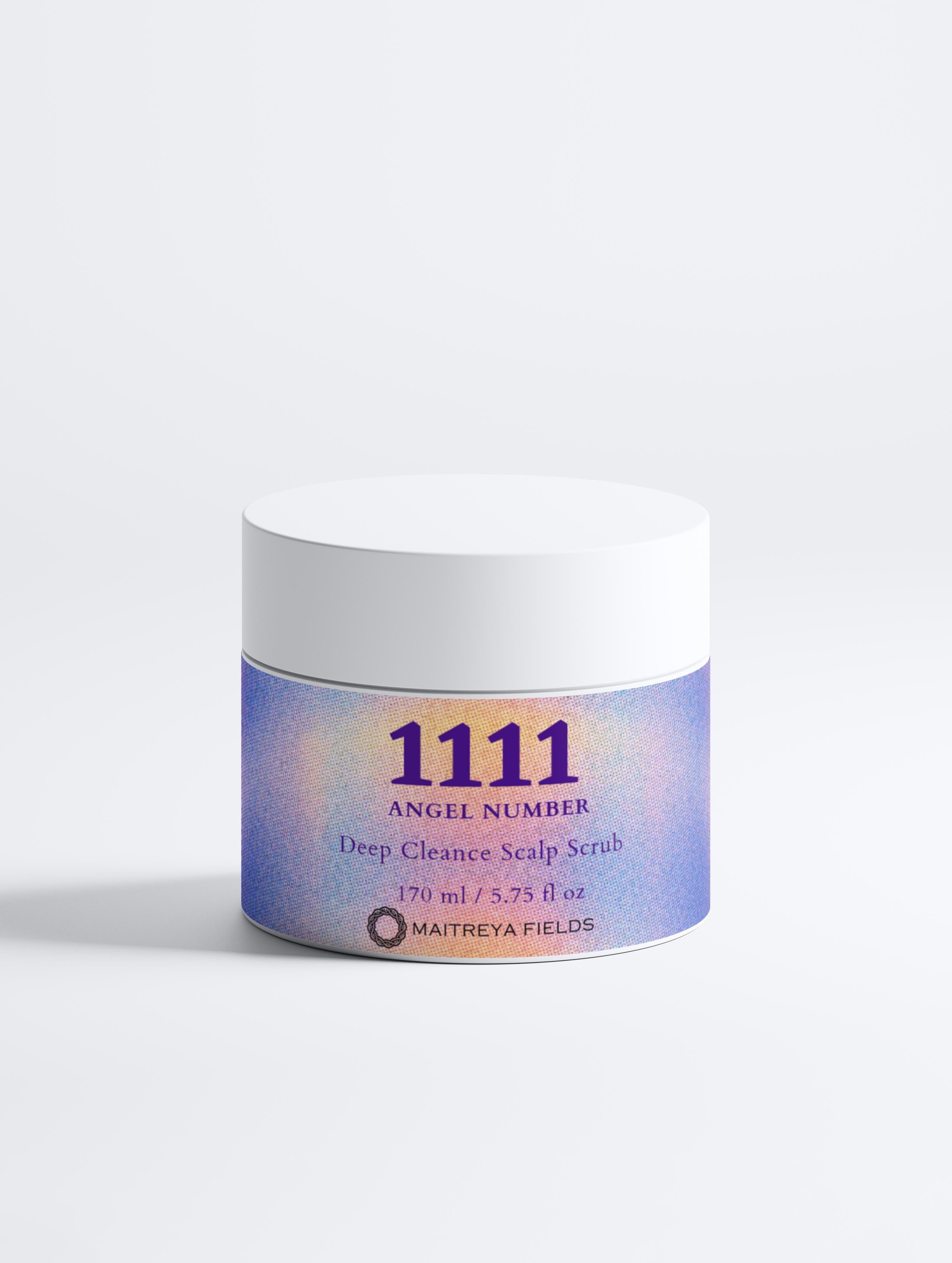 1111 Angel Number - Deep Cleanse Scalp Scrub, Rosemary &amp; Mint
