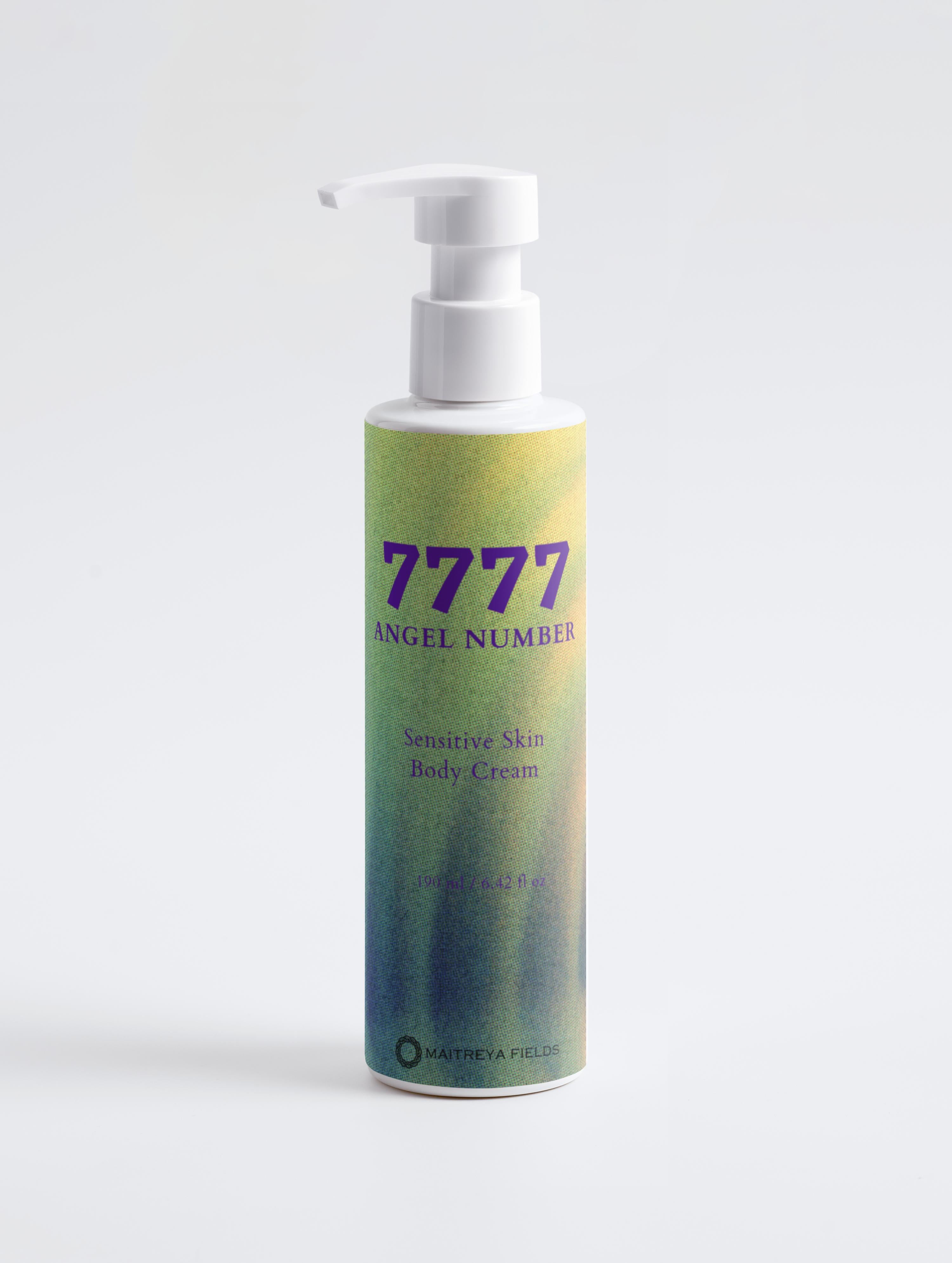 7777 Angel Number - Sensitive Skin Body Cream