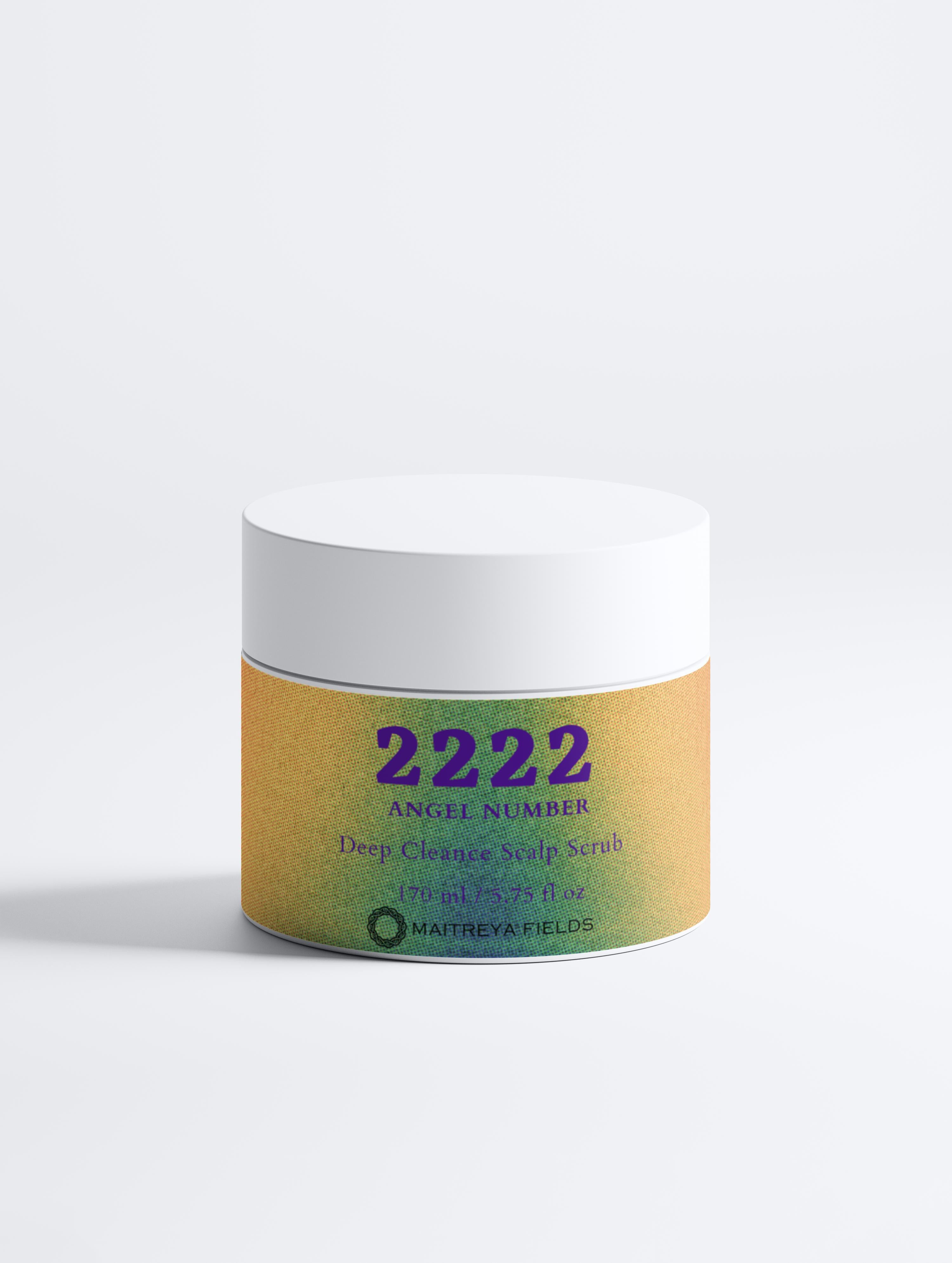 2222 Angel Number - Deep Cleanse Scalp Scrub, Rosemary &amp; Mint