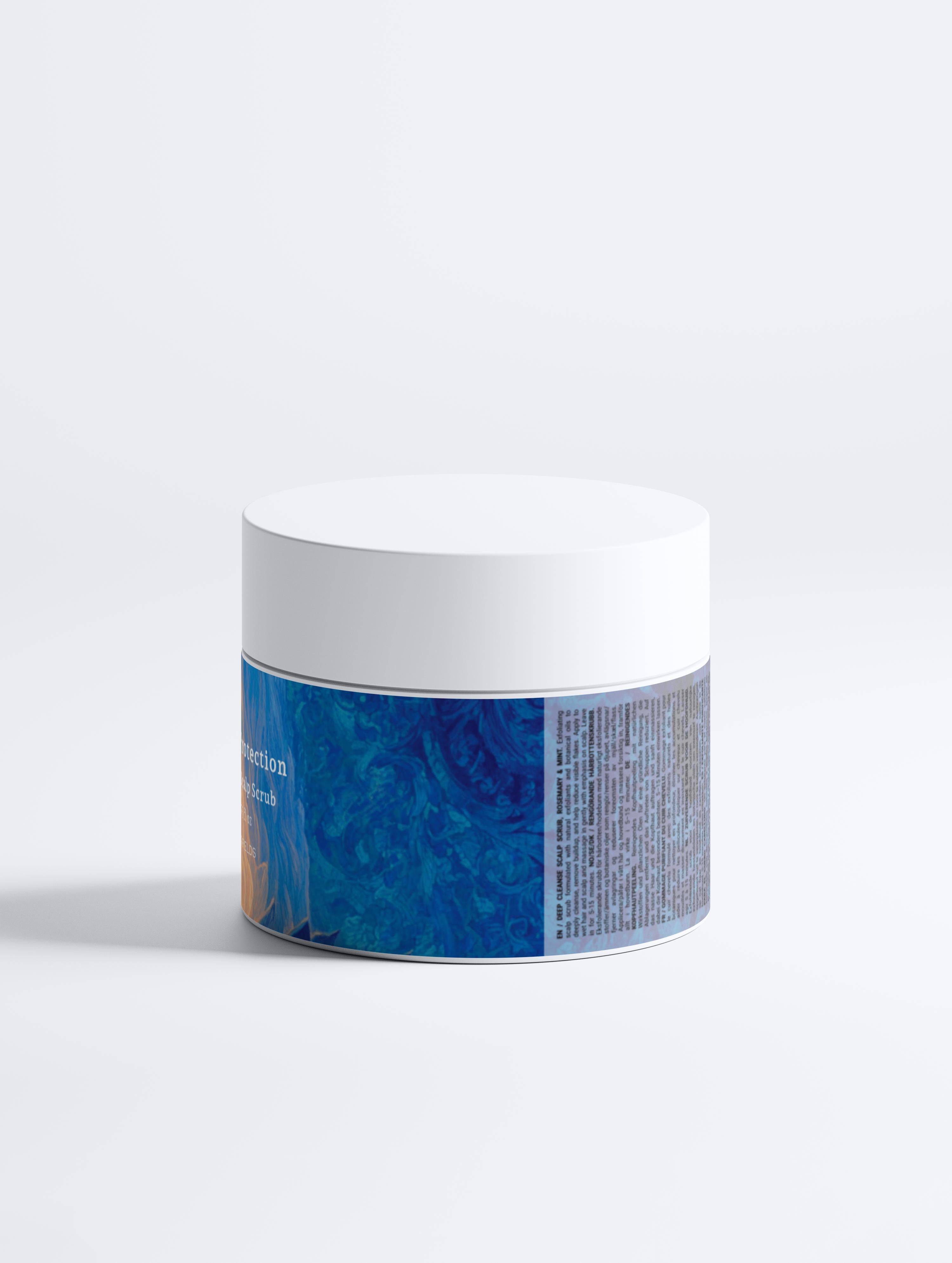 Blue Flame Protection - Deep Cleanse Scalp Scrub, Rosemary &amp; Mint