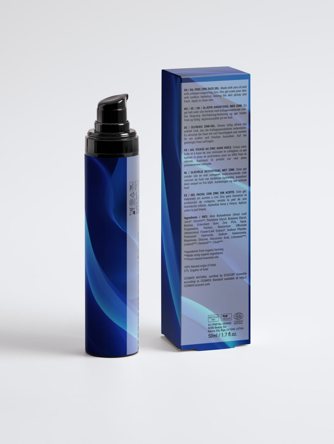 THE KING - LEADERSHIP &amp; SOVEREIGNTY - Oil-Free Zinc Face Gel for Men