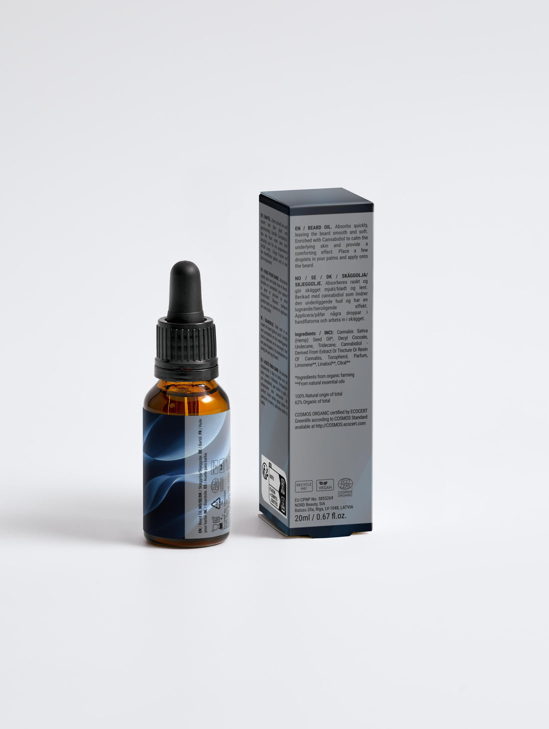 EMOTIONAL STABILITY &amp; CALM MASCULINE HEART - Softening Beard Oil