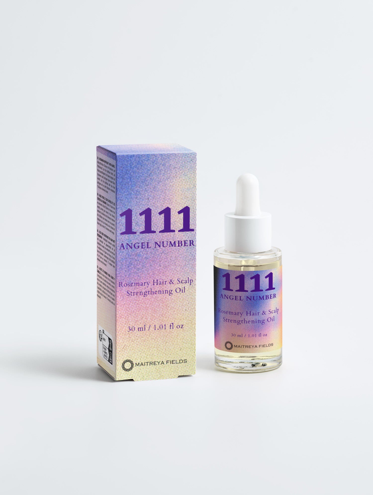 1111 Angel Number - Rosemary Hair &amp; Scalp Strengthening Oil