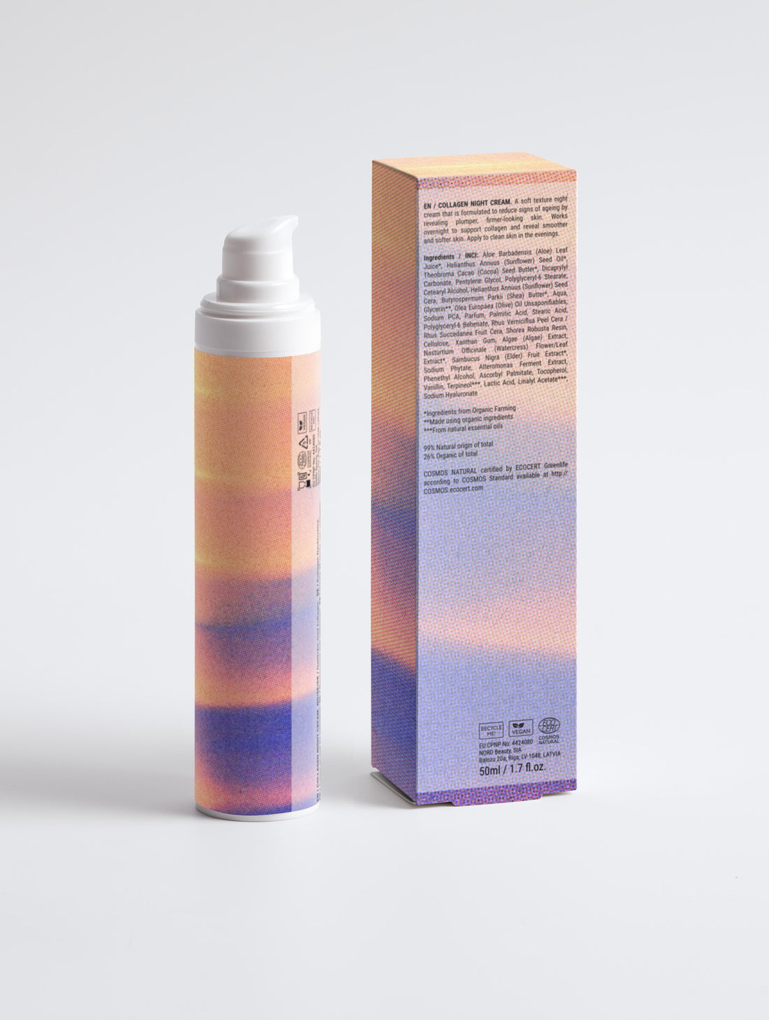 5555 Angel Number - Collagen Anti-Age Night Cream