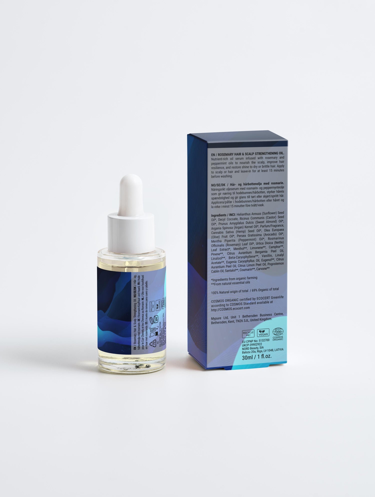 MAGNETIC MASCULINE AURA - Rosemary Hair &amp; Scalp Strengthening Oil