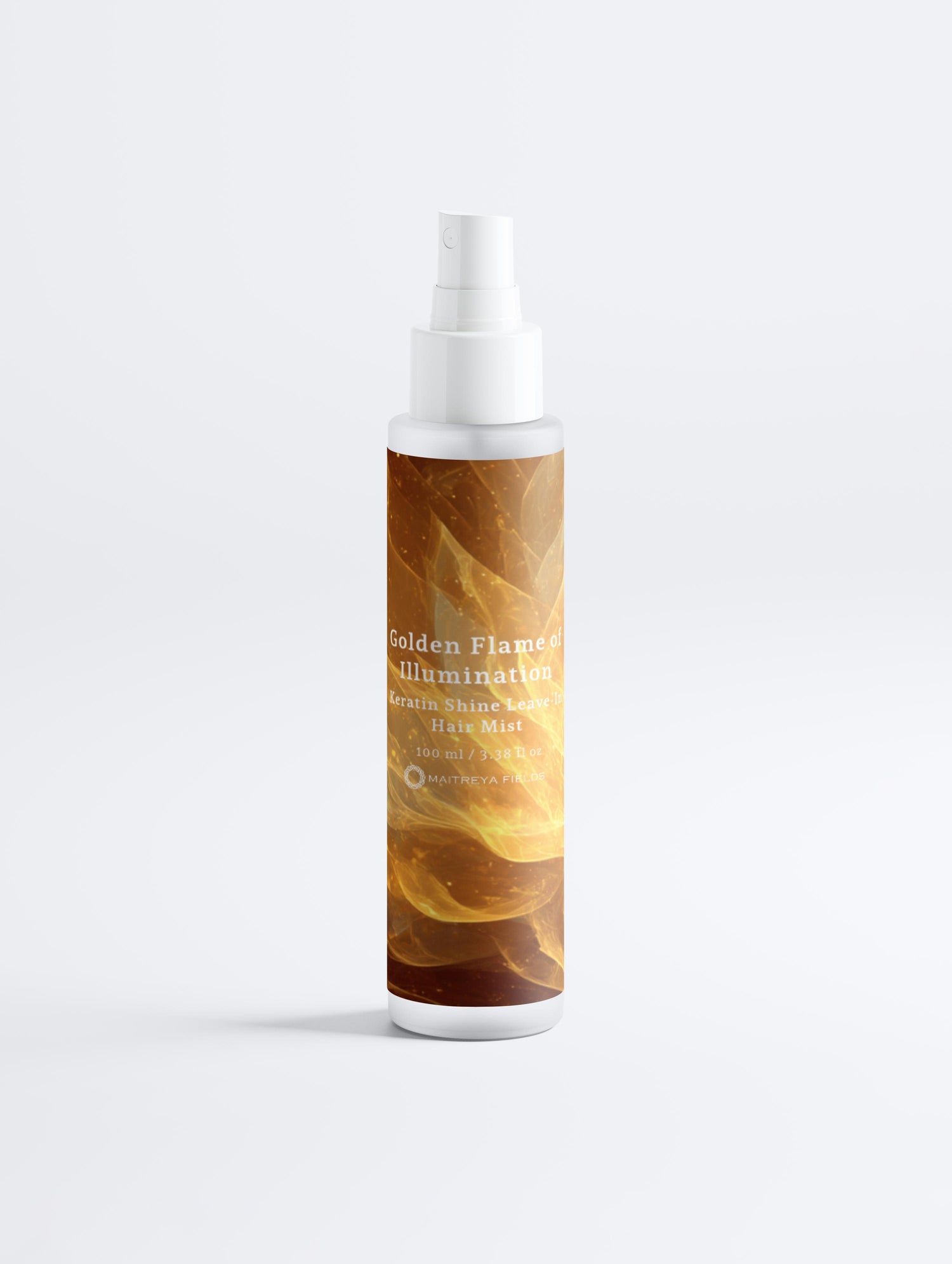 Golden Flame of Illumination - Keratin Shine Leave-In Hair Mist