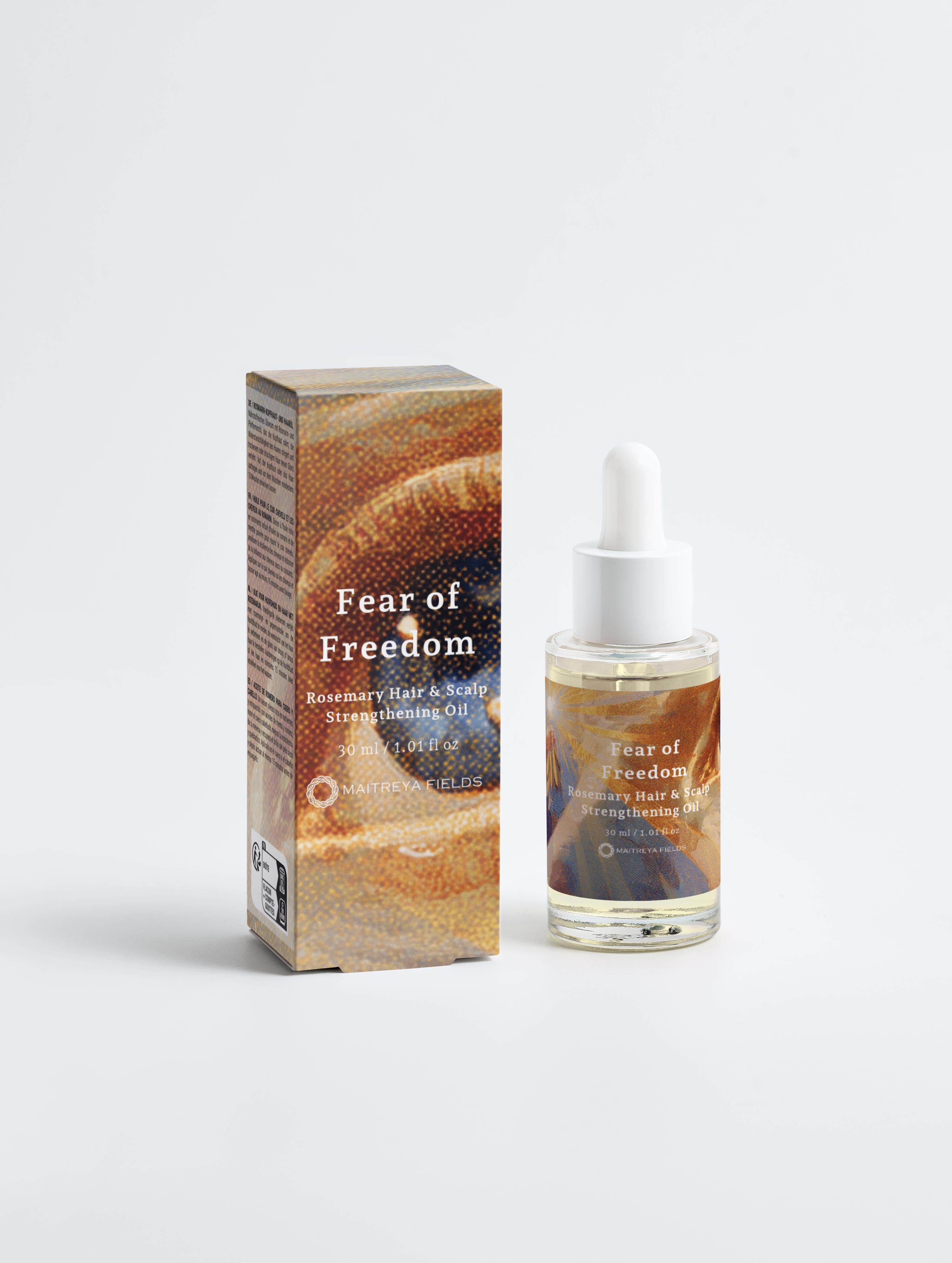 Fear of Freedom - Rosemary Hair &amp; Scalp Strengthening Oil
