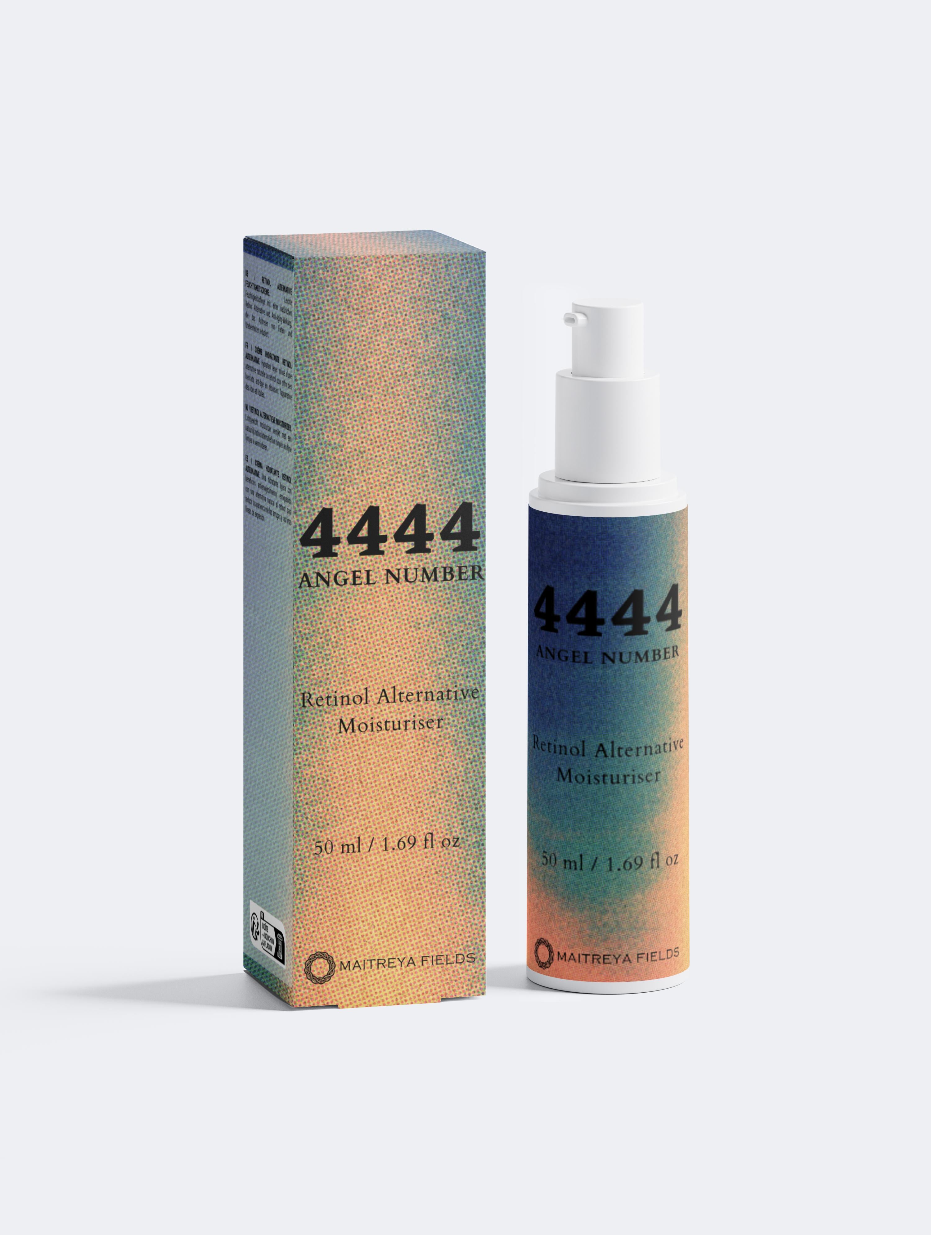 4444 Angel Number - Retinol Alternative Moisturiser