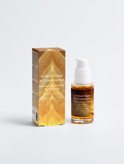 Golden Flame of Illumination - Antioxidant Ginkgo Gel Booster