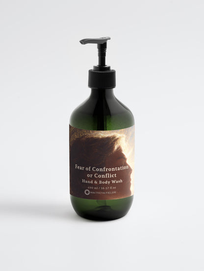 Fear of Confrontation or Conflict - Hand &amp; Body Wash, Peppermint &amp; Dark Cedar