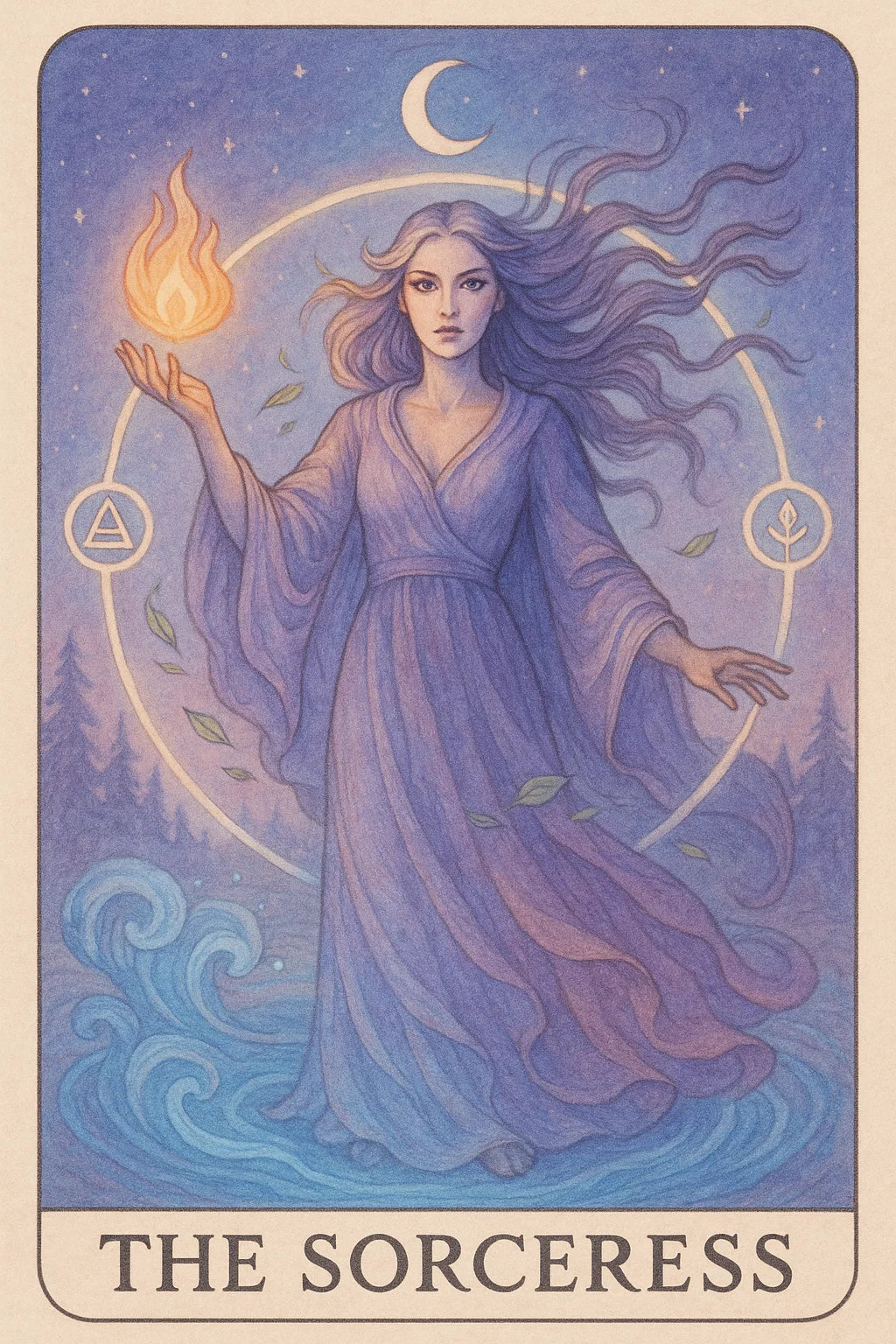 The Sorceress - Infused with Maitreya Reiki