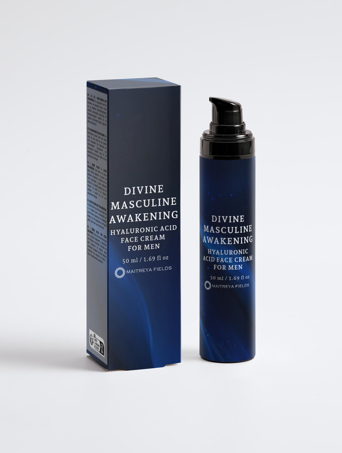 DIVINE MASCULINE AWAKENING - Hyaluronic Acid Face Cream for Men
