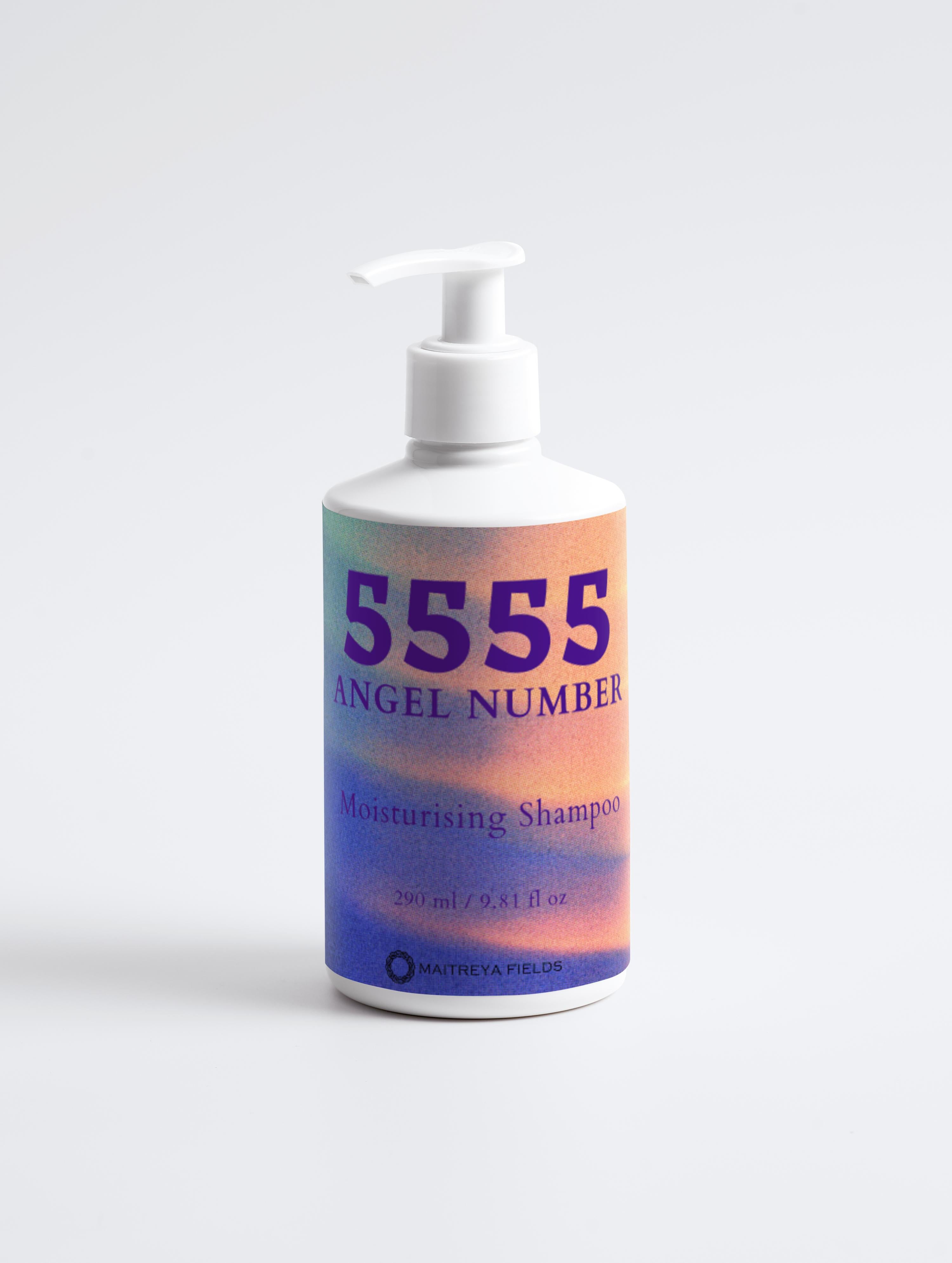 5555 Angel Number - Moisturising Shampoo