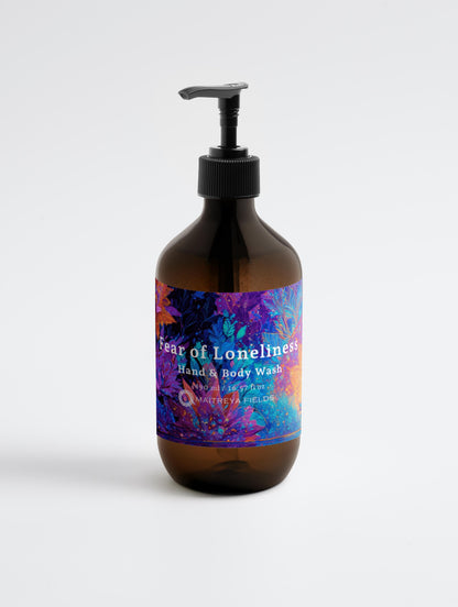 Fear of Loneliness - Hand &amp; Body Wash, Peppermint &amp; Dark Cedar