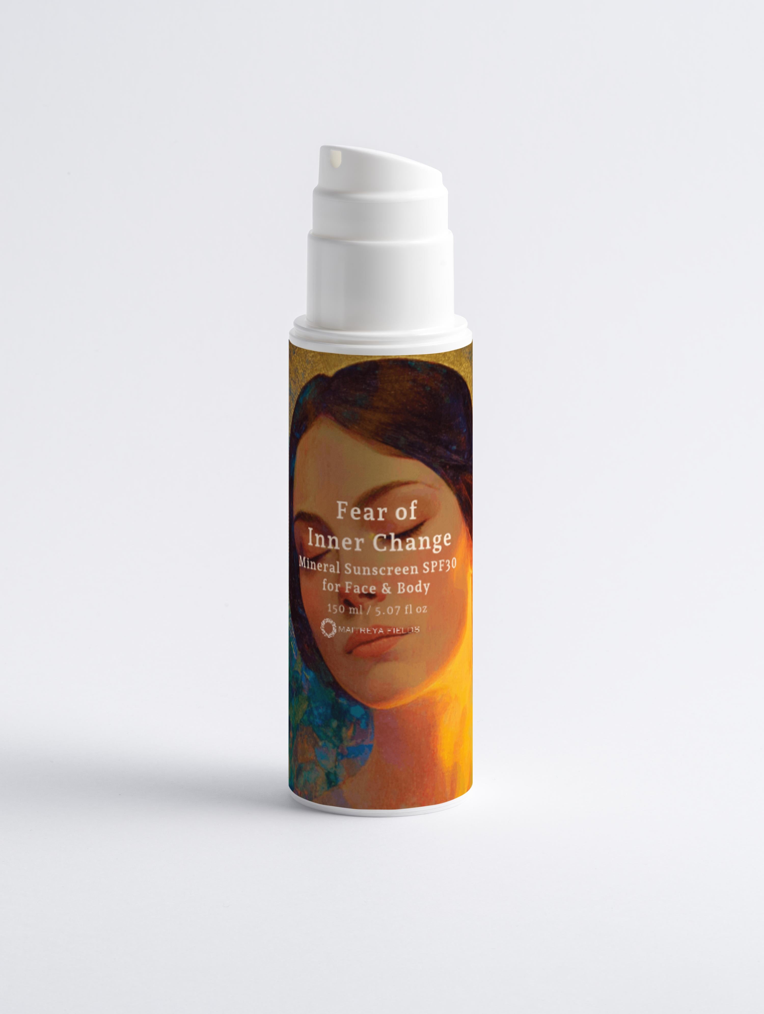 Fear of Inner Change - Mineral Sunscreen SPF30 for Face &amp; Body, no tint