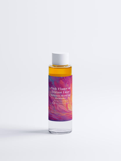 Pink Flame of Divine Love - BiPhasic Make-up Remover, Fragrance Free