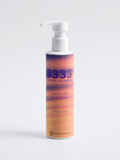 3333 Angel Number - Sensitive Skin Body Cream