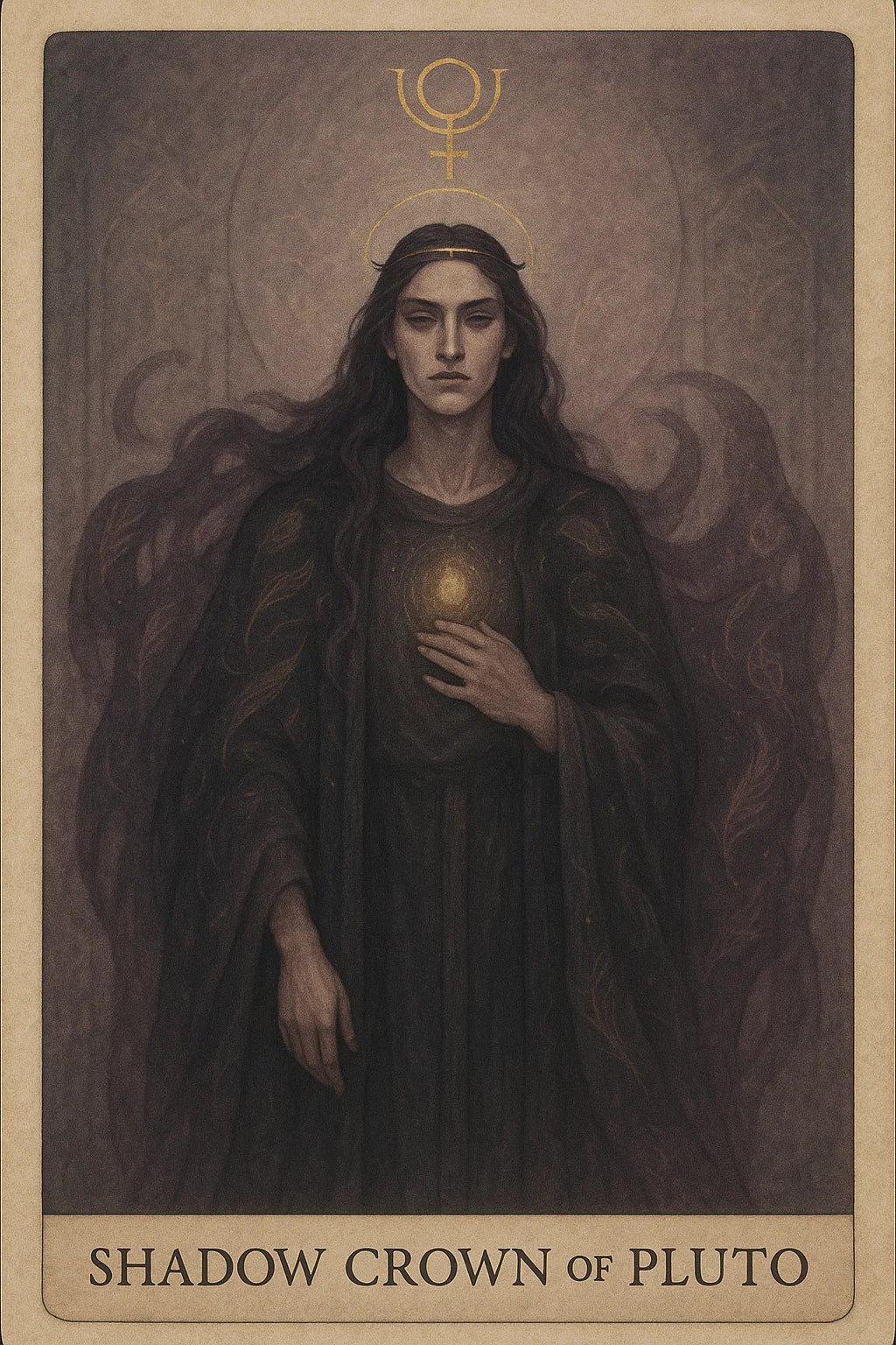 ♇ Shadow Crown of Pluto - Infused with Maitreya Reiki