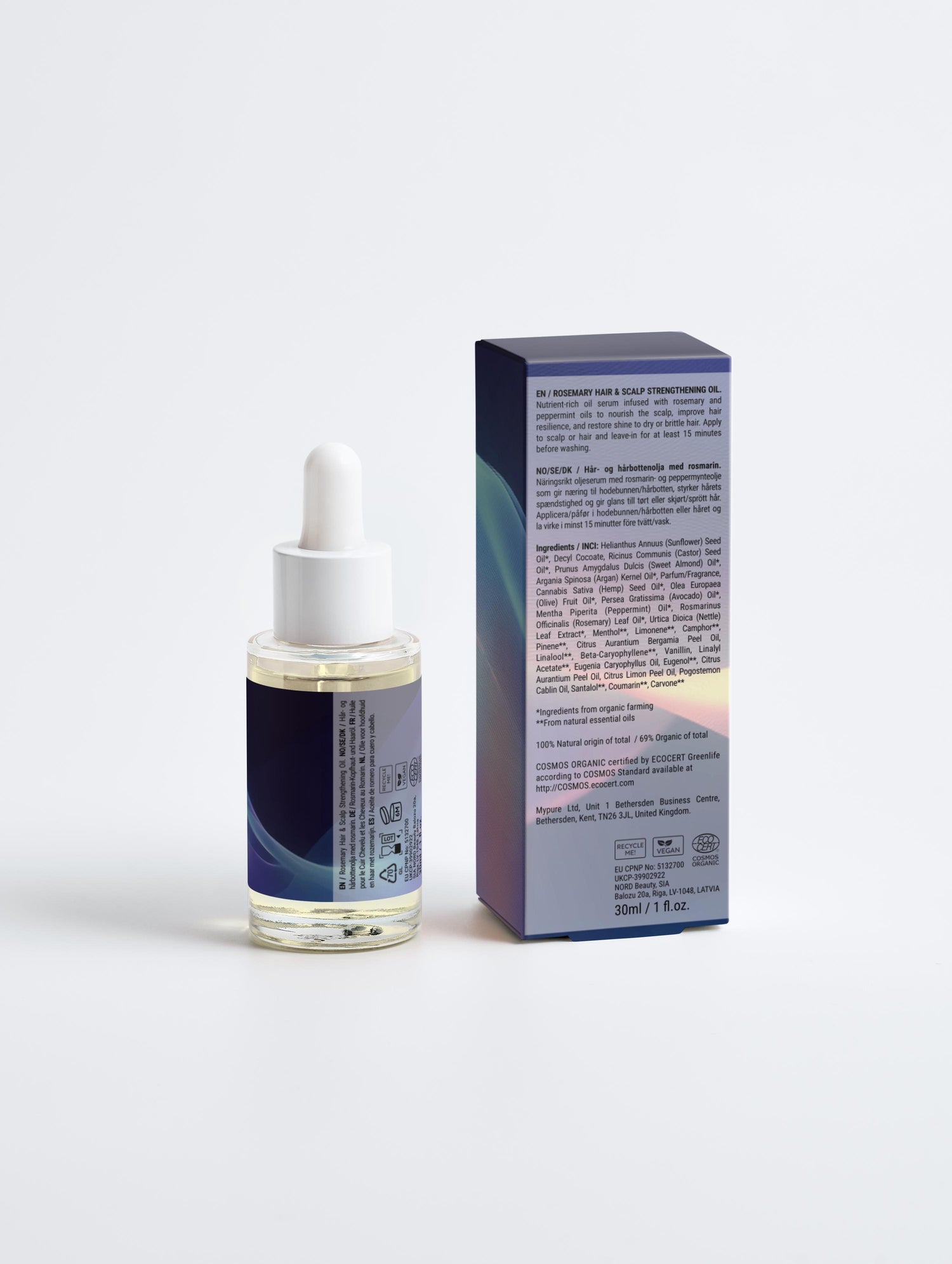 THE LOVER - PASSION &amp; EMOTIONAL DEPTH - Rosemary Hair &amp; Scalp Strengthening Oil